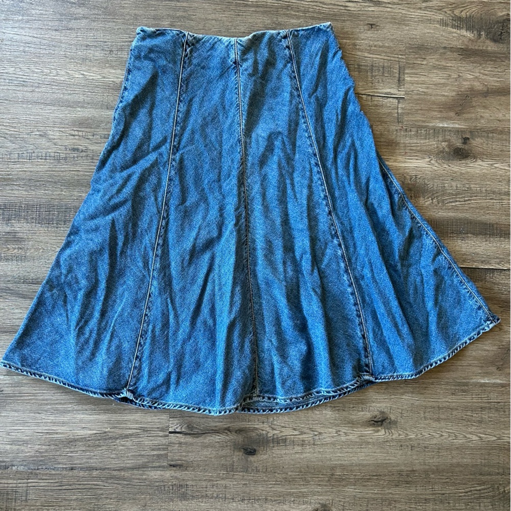 Jones New York |Blue Denim Midi Skirt sz 8P